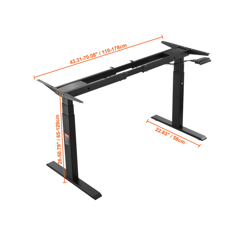 Takyrah Table Base, 50.79" H x 70.08" W x 22.83" D