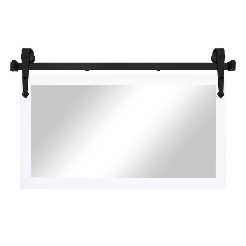 Miroir Masaichi, Blanc, 33 po x 58 po