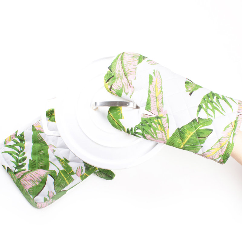 Ensemble de mitaines de four Natural Botanical