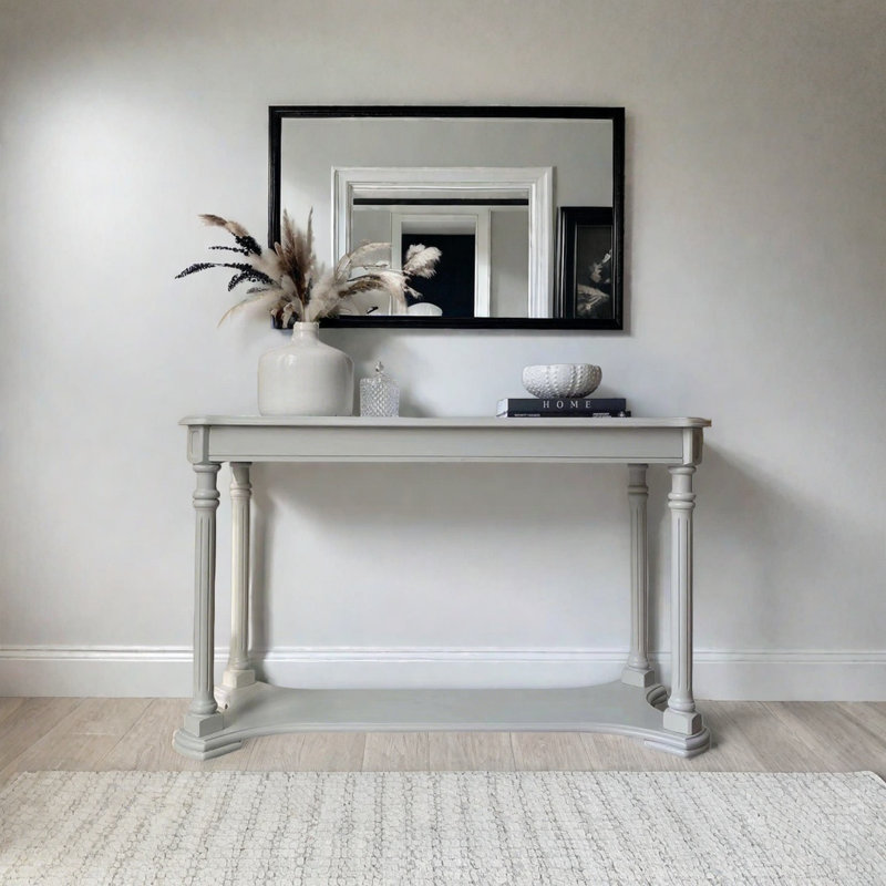 Modern Minimalist Console Table, 26.77" H x 43.31" W x 16.54" D