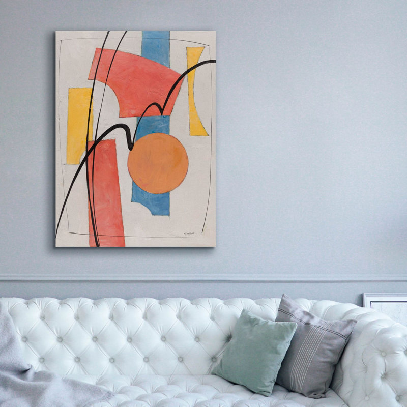  «Big Top» par Mike Schick, art mural sur toile, 12 po x 16 po, H 54 po x l 40 po x P 1,5 po