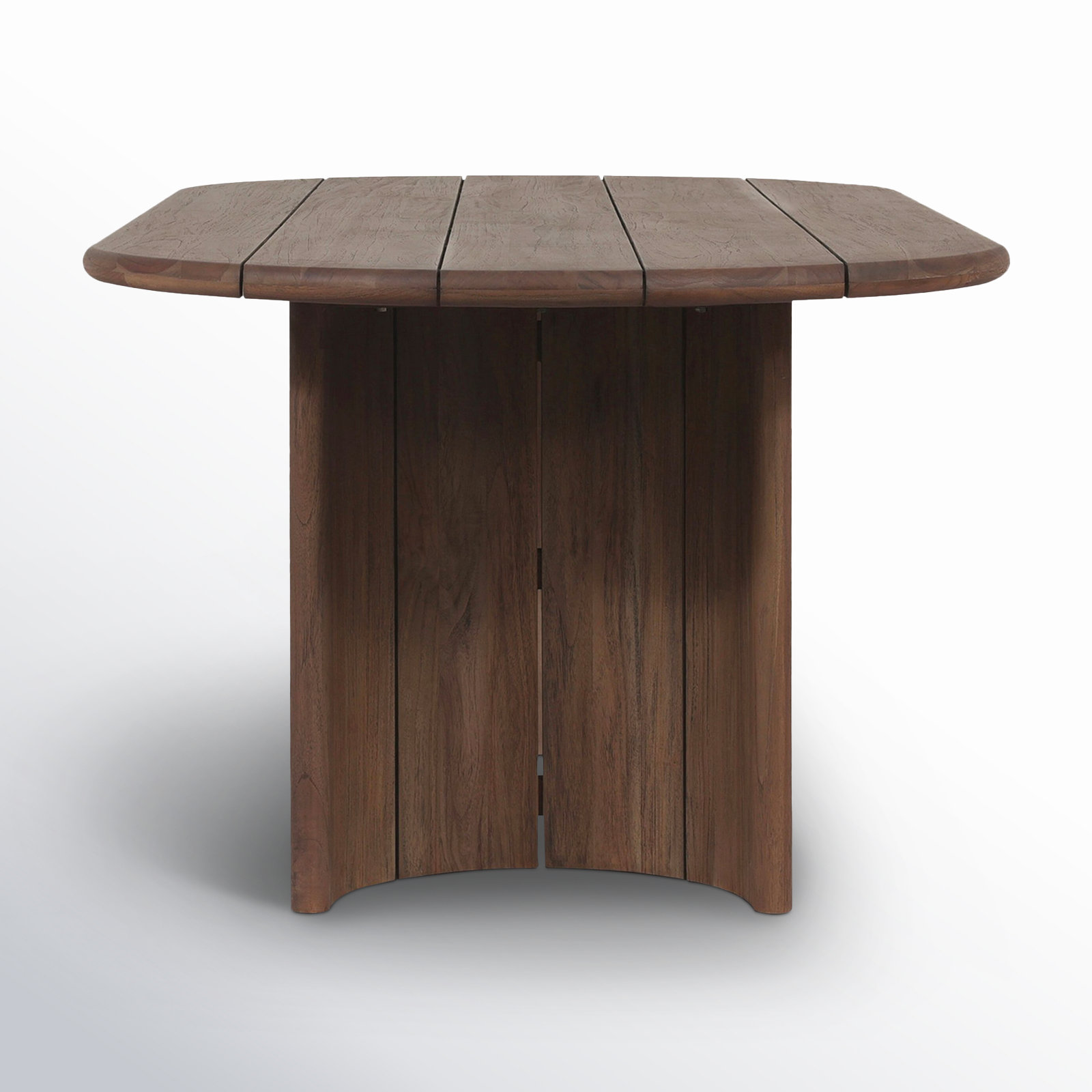 Haiden 94'' Teak Outdoor Dining Table