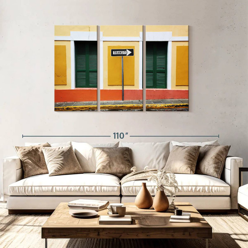 Sireci Vibrant San Juan Street, 48" H x 74" W