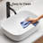 Bathroom Small Vessel Sink Above Counter White Porcelain Ceramic Oval Rectangle Bathroom Vanity Sink Bowl Lavatory Wash Basin