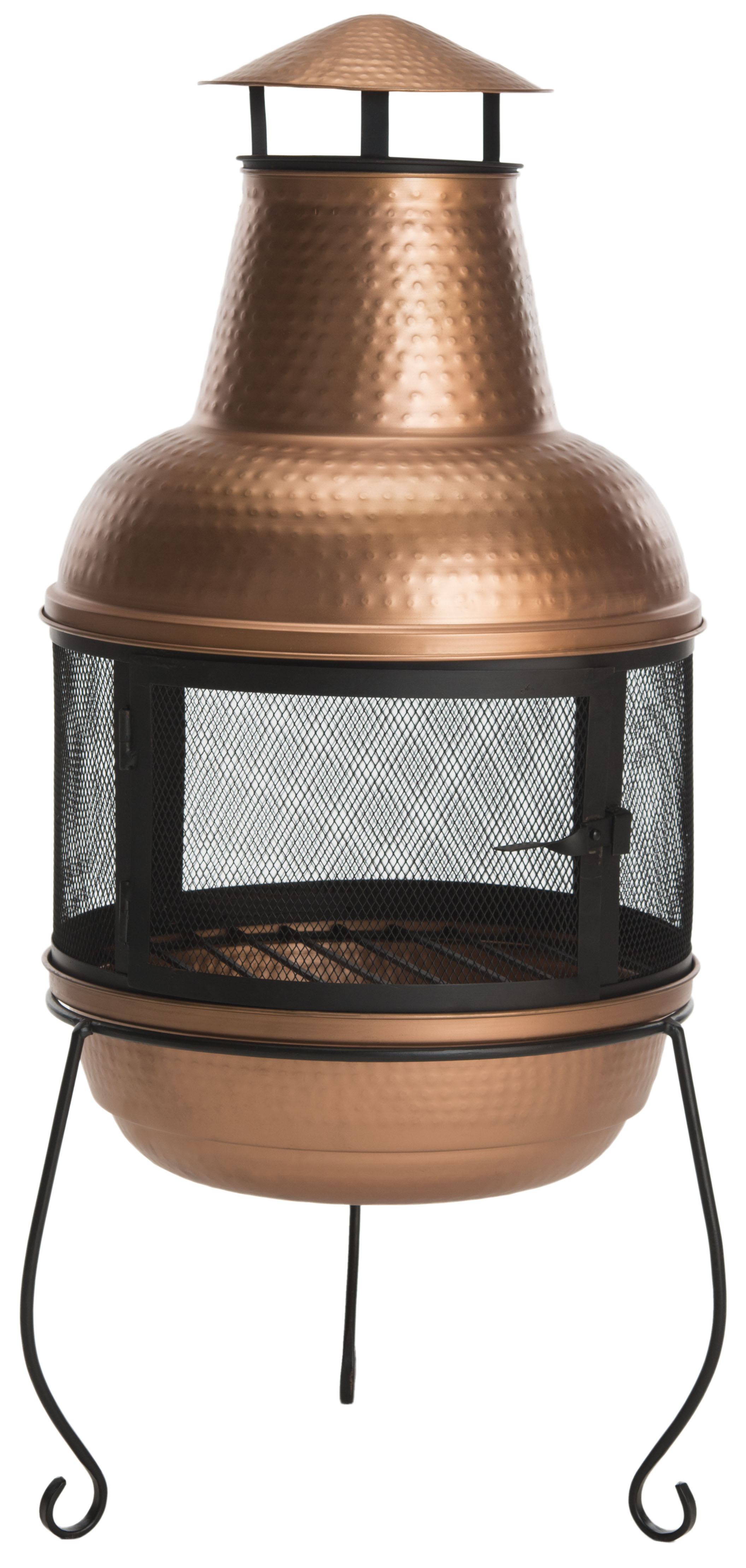 Ophelia & Co. Gemmenne Cast Iron Wood Burning Chiminea & Reviews | Wayfair