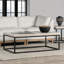 Brayton 52" Rectangular Coffee Table White Wash