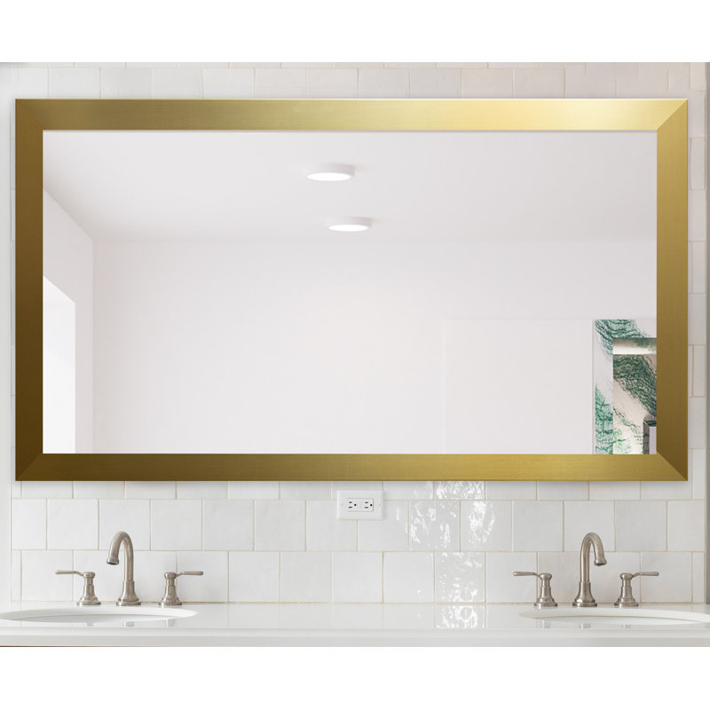 Coles Engineered Wood Flat Wall Mirror, 38.5" x 49"