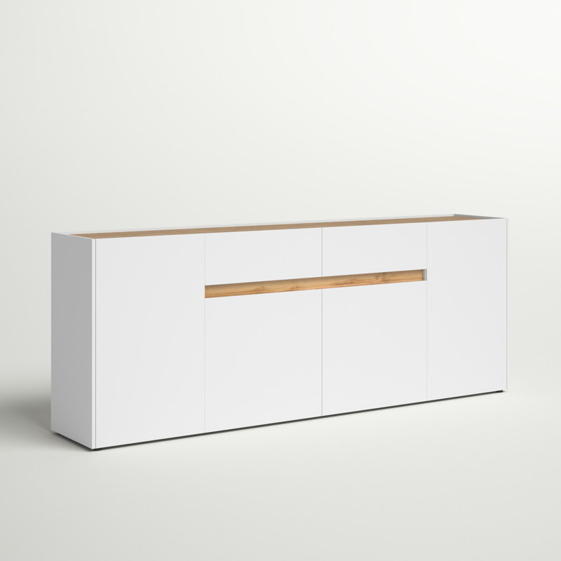 Keziah 223cm Sideboard, White