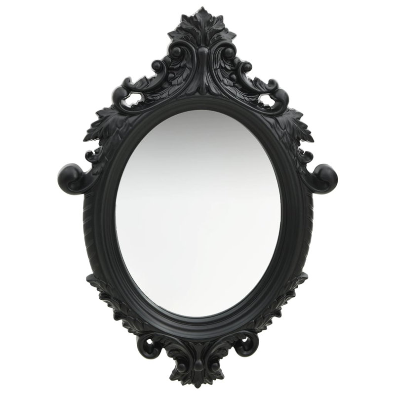 Ginn Wall Mirror, Black