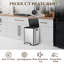 Stainless Steel Step On Kitchen Rubbish Bin - 25.84 L