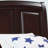 Elegant Transitional Twin Bed In Cappuccino