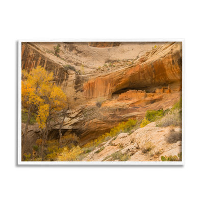 «Desert Foliage Landscape Southwestern Canyon Cliff» par Sally Linden - photographie sur toile