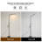 Devyne 72'' LED Task/Reading Floor Lamp