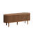 Mid-Century Modern Fluted Oval Tv Stand With Built-In Power Outlet To Fits Up To 75" Tvs-1057991657