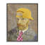 Van Gogh en chapeau jaune, estampe numérique, conception par les maîtres Redux-1718696357-1718696356