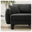 Urban Ins 109.4" W x 67.3" D x 35" H Dark Gray Boucle Convertible 3-Seater Sectional Sofa with Ottoman-1174135217-1174135216-1174135230