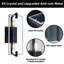 Applique murale en cristal 2 lumières K9 (ampoules incluses)-2131324443