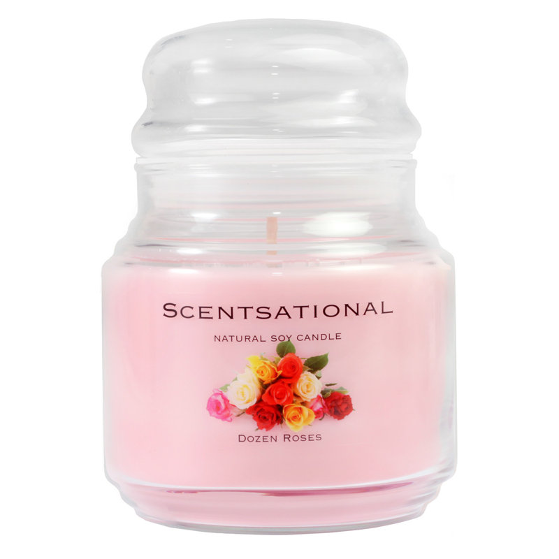 Bougie au soja naturel