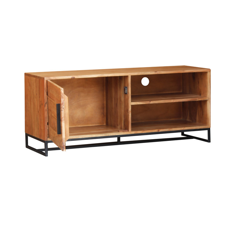 Willoughby Unfinished TV Stand for TVs up to 50", Natural