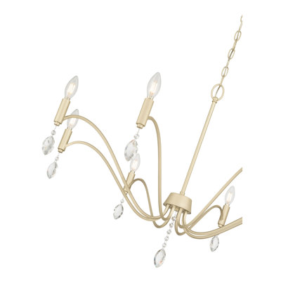 Aureline 35.5" Wide 8-Light Chandelier