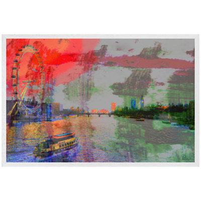 London Thames - Single Picture Frame Print