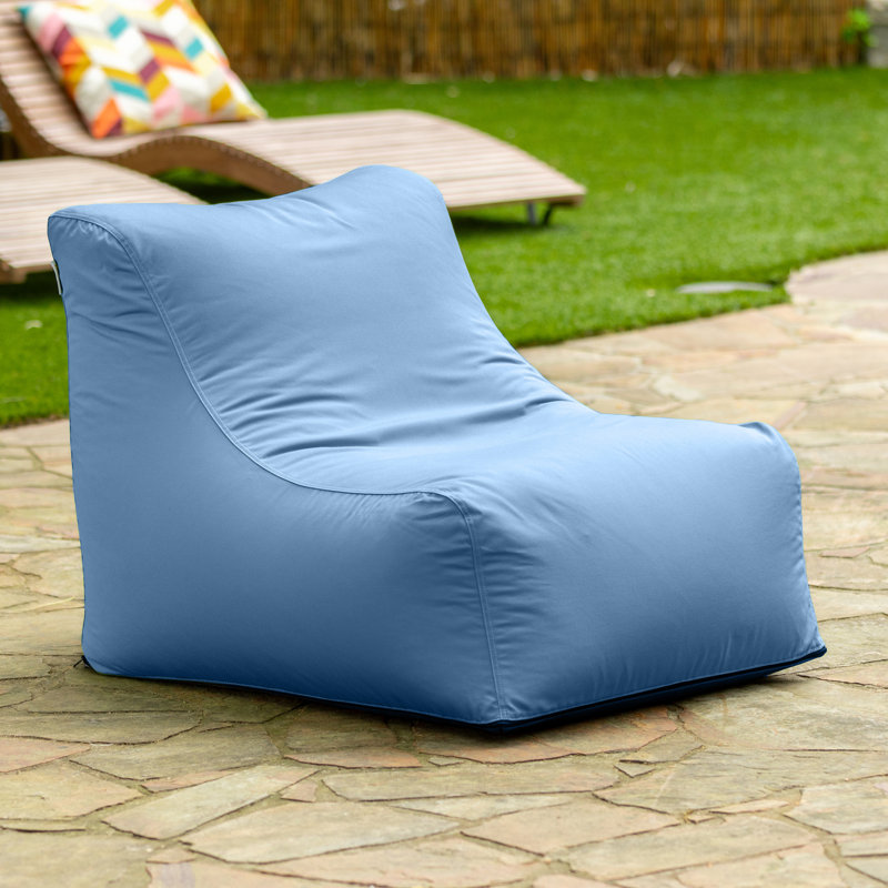 Fauteuil à billes Ponce , Sunbrella bleu océan