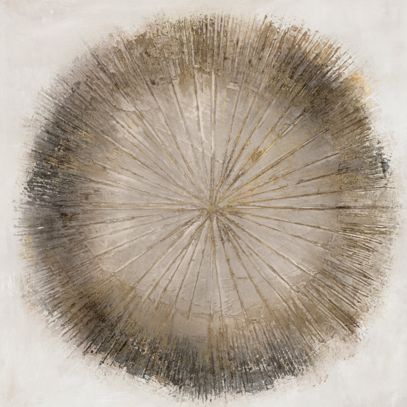 «Hues of Indgio I» par Hazel J - reproduction sur toile tendue, H 12 po x l 12 po x P 1,25 po