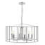 6 - Light Polished Chrome Pendant