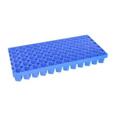 SUNPACK 10" x 20" Seed Starting Air Prune Propagation Tray, Black, 2.5"