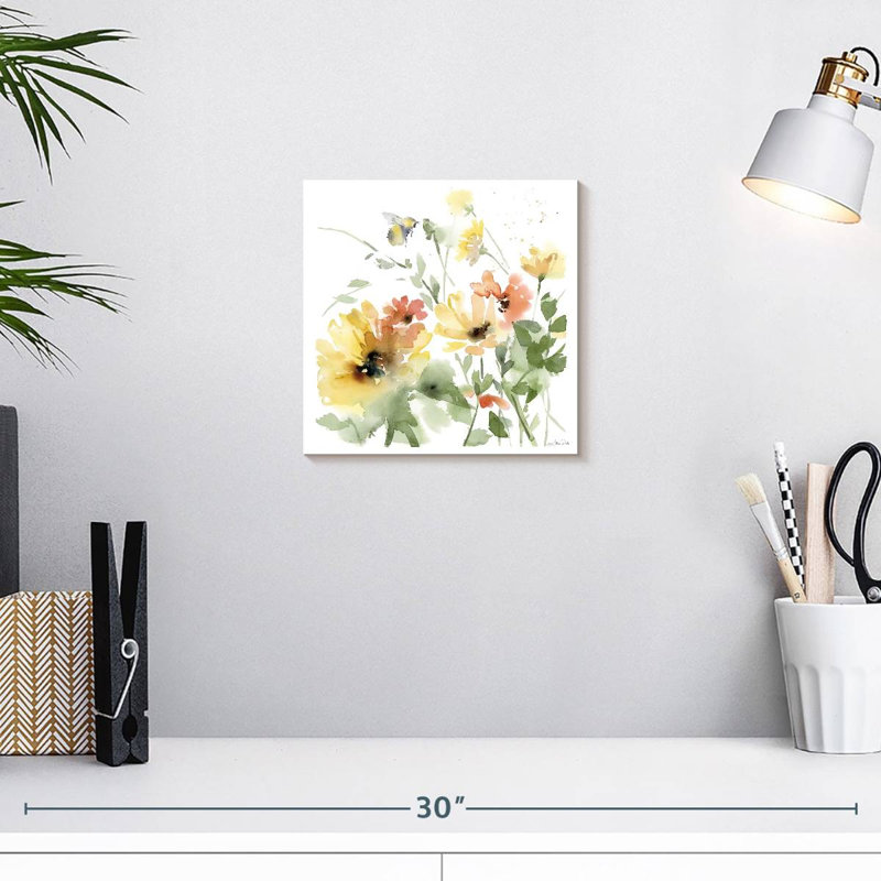 Harnek pré de tournesols I, H 10 po x l 10 po