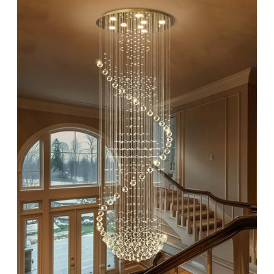 Glam Modern Led Crystal Chandelier