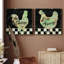 Coq français - ensemble de 2 impressions sur toile-1109747881-1109747884