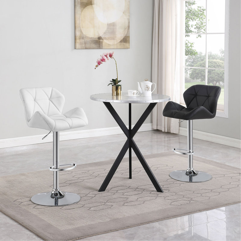 Ensemble de 2 tabourets de bar Kerwin