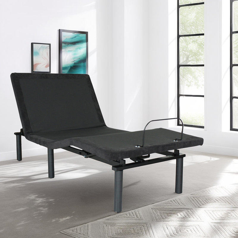 Twin XL   Adjustable bed frame with wireless remote control（Excluding mattresses）