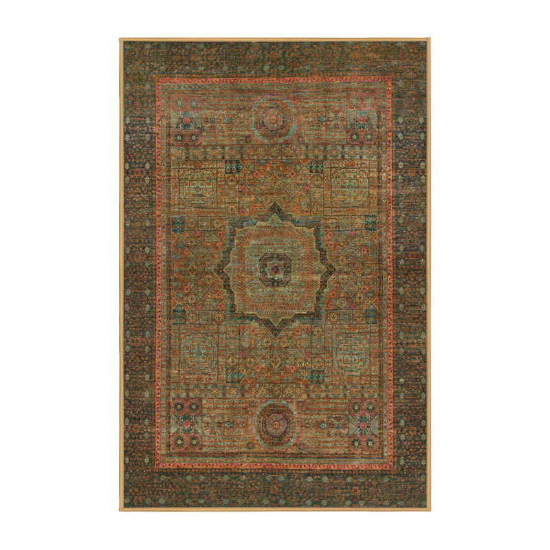 Tapis abstrait moderne 1328, Tapis de couloir 2 pi x 5 pi