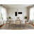 Machine Washable Tabriz Gray Area Rug-1607839129