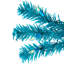 Arbre de Noël pin artificiel pré-éclairé - turquoise - lumières claires-106854036