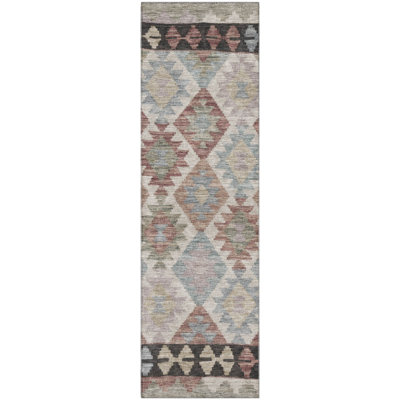 Premium Machine Washable Tara AMF1915 Tribal Rug