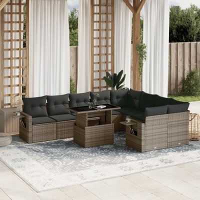 Ensemble de canapé de jardin Vidaxl
