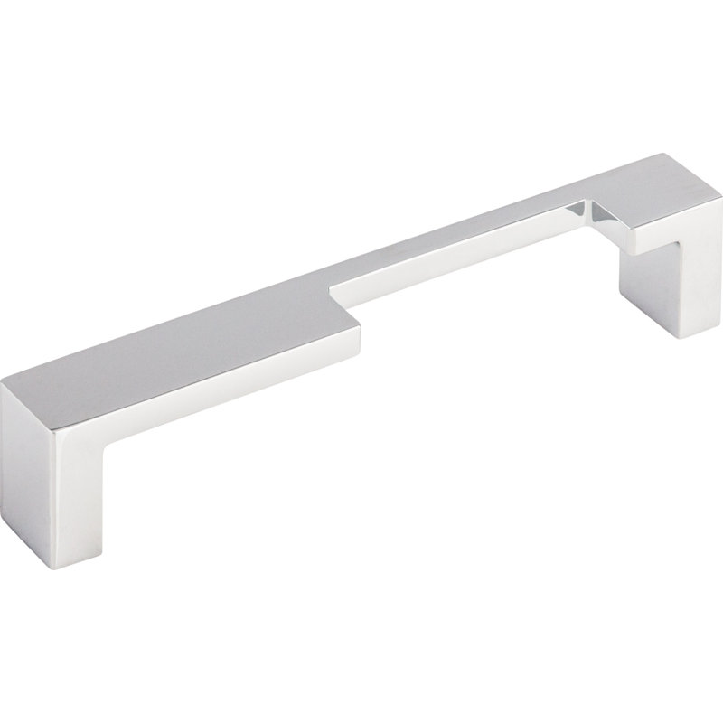 Modern Metro Bar Pull, Polished Chrome, 5" Center to Center