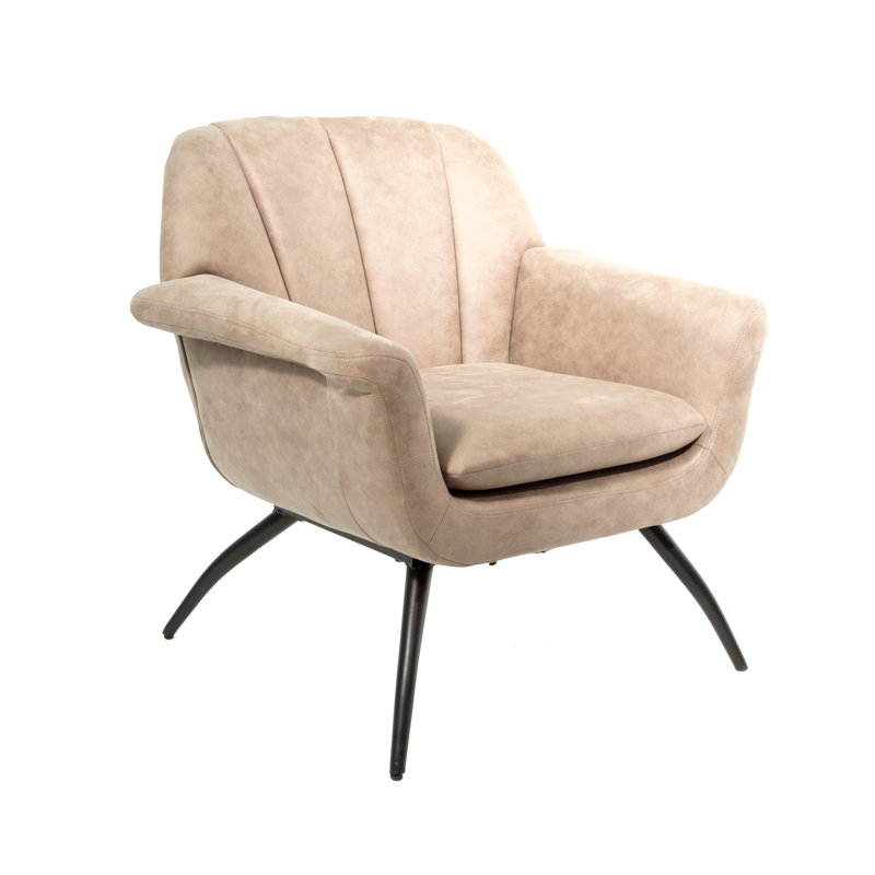 Birta Upholstered Armchair, Brown