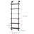 Industrial Pipe Cremorne Rustic Modern Wood Ladder Bookcase With Metal Frame,pipe Wall Shelf,wood Storage,home Decor,display Shelving,retro Floating Wood Shelving,6 Layer Bookshelf-85292344