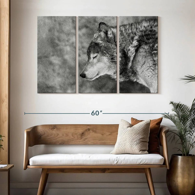 Brampt Let It Snow I, 32" H x 50" W