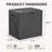 35 Gallons Resin Deck Box Seat for Outdoor Storage