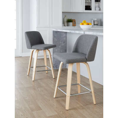 Tabouret de comptoir pivotant 24,25 po Archaimbaud