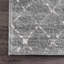 Guimauve Machine Woven Dark Gray Indoor Rug-23807022