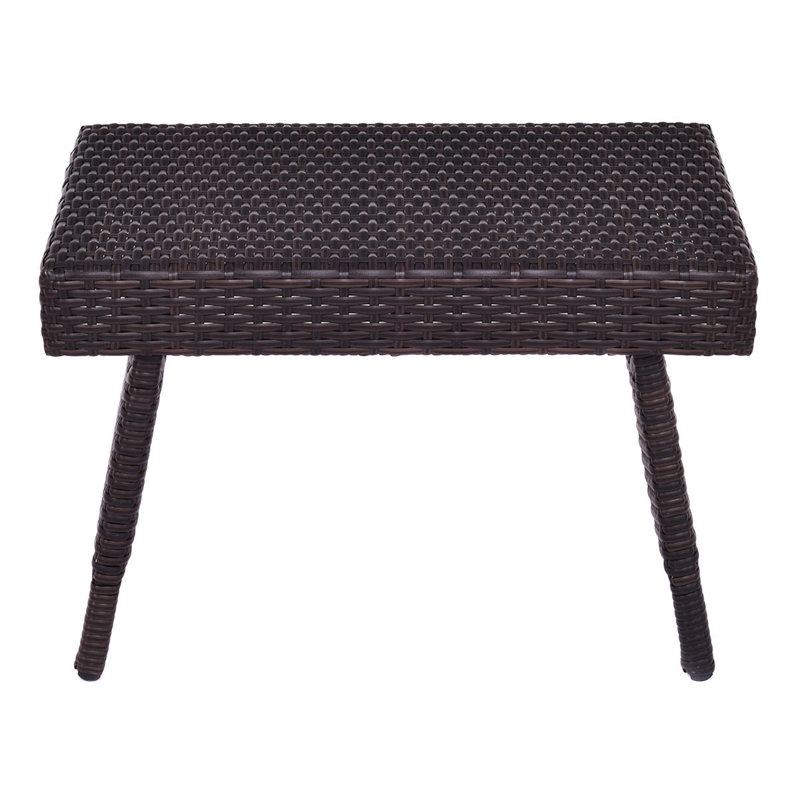 Amedeo Rectangular Folding Outdoor Coffee Table , 23.6'' in. W 15.7'' in. D