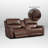 95.5" W Zero Gravity Double Width Genuine Leather Power Loveseat With Storage Console And Usb&type-c Charging-451449511