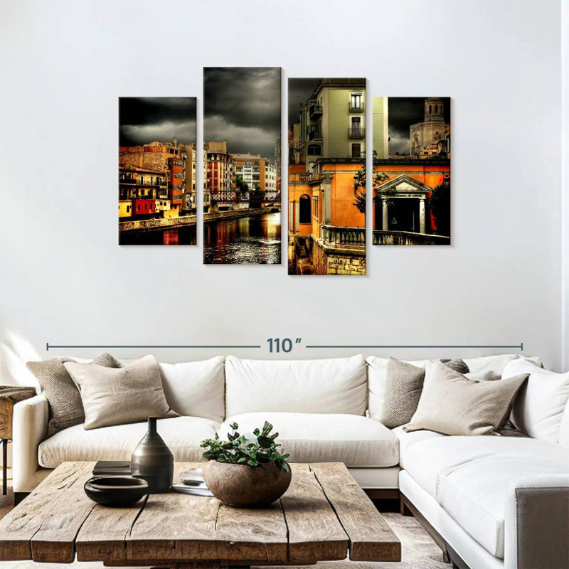 Nicci Venice Stormy Night, 48" H x 75" W