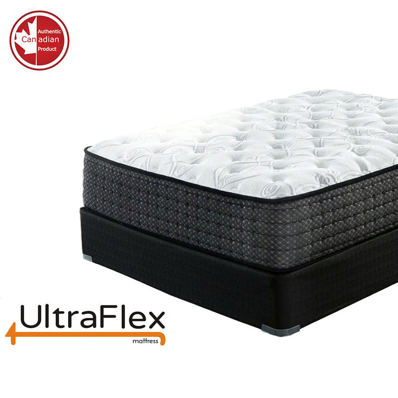 UltraFlex Prestige- Hybrid Orthopedic Heavy Duty Pocket Hdcoil Spring, Mattress (Made in Canada), Queen